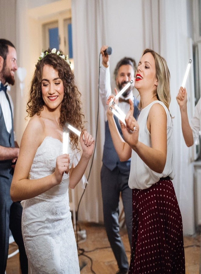 LEIFIDE 100 Pcs 6 Inch Glow Sticks Bulk White Glow Stick Light Sticks Light up Favors for Wedding Parties Activities - Image 5